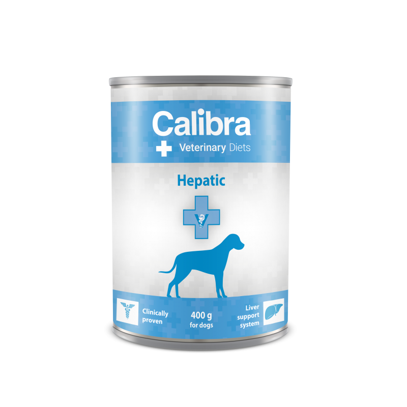Calibra VD Dog can Hepatic 400g