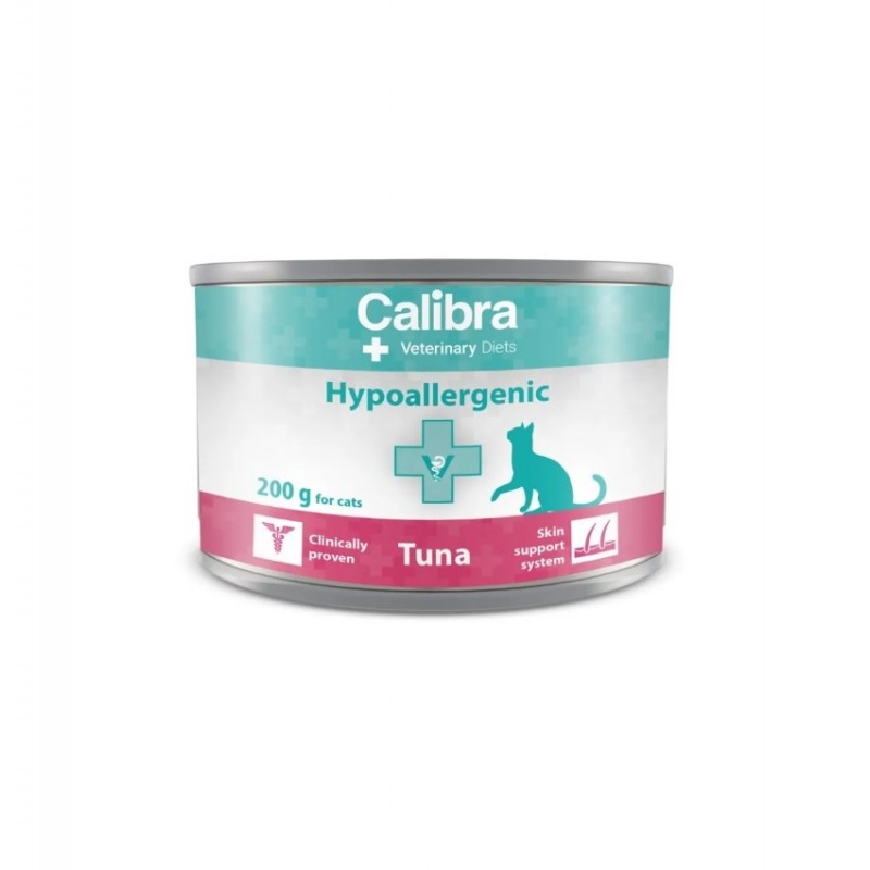 Calibra Cat can Hypoallergenic Tuna 200g