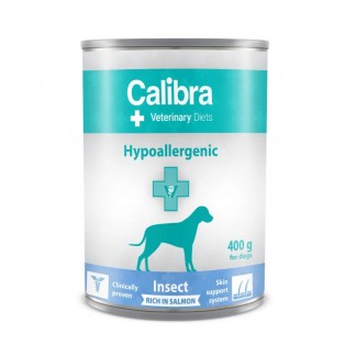 Calibra Dog can Hypoallergenic Insect&Salmon 400g