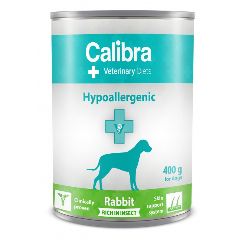Calibra Dog can Hypoallergenic Rabbit&Insect 4...