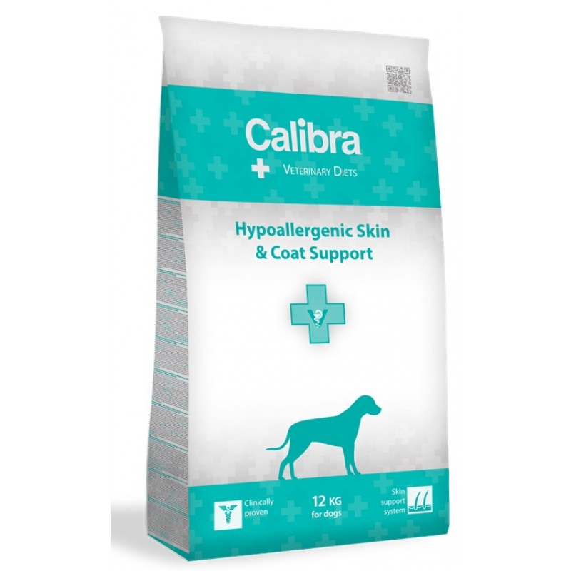 Calibra VD Dog Hypoallergenic Skin & Coat Support 12kg