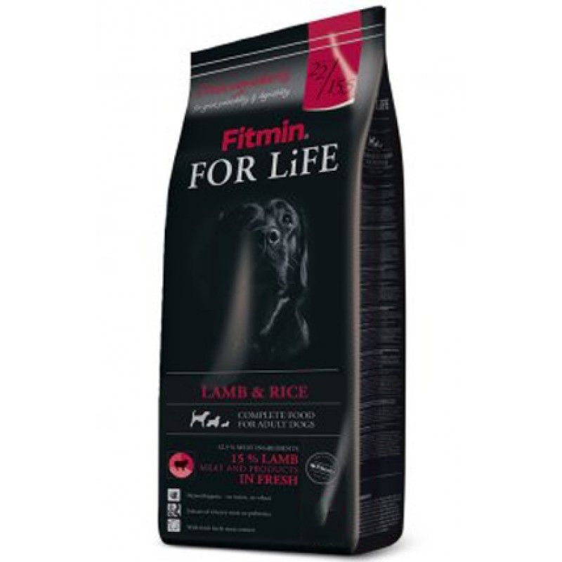 Fitmin For Life Adult Lamb & Rice 14 кг