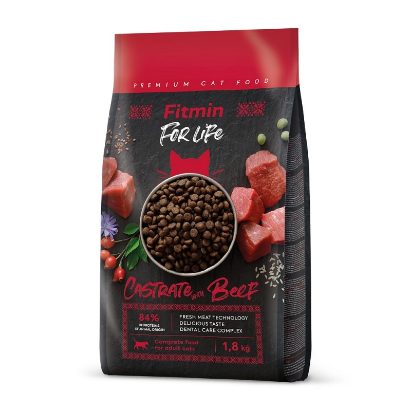 Fitmin For Life Castrate Beef 1.8 kg