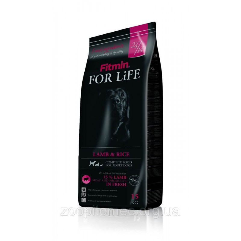 Fitmin For Life Adult Lamb & Rice 3 kg