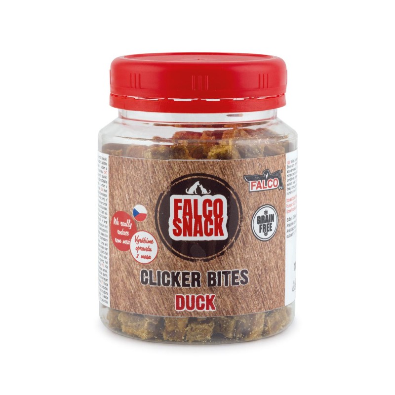Falco Clicker bites duck 130g
