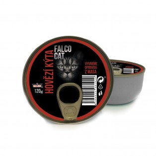Falco CAT beef round 120g