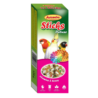Avicentra Sticks big parakeet - vitamins and honey 2 pcs