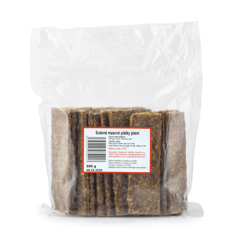 Falco Dried meat slices deer 500g