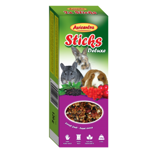 Avicentra Sticks rabbit, guinea pig, chin. - forest fruit 2 pcs