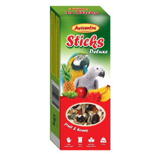 Avicentra Sticks parrot - fruits and honey 2 pcs