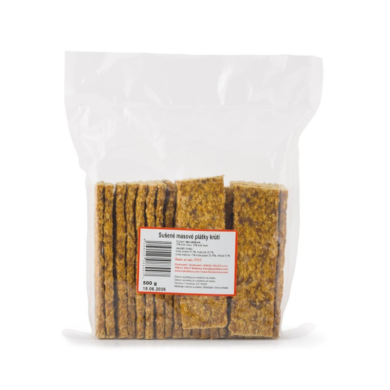 Falco Dried meat slices turkey 500g