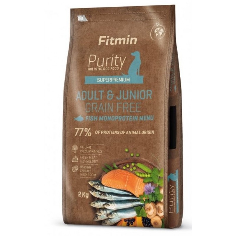 Fitmin Purity GF Adult&Junior Fish menu 2kg