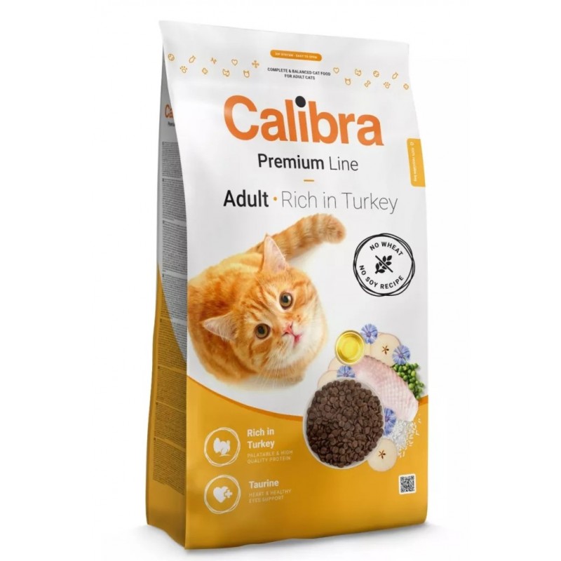 Calibra Cat Premium Line Adult Turkey 2kg