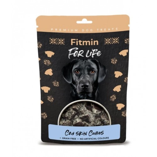 Сушеные кубики с треской, лакомство для собак 100 г.