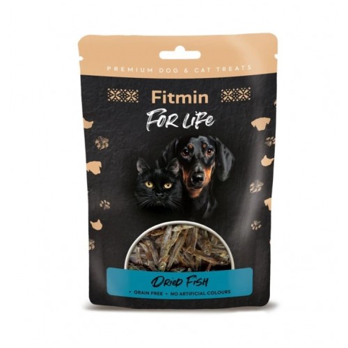 Сушеные анчоусы, рыбное лакомство для собак и кошек 50 г.