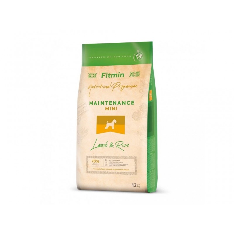 Fitmin Mini Lamb&Rice 12 kg