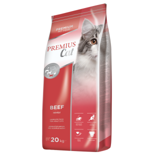 Сухой корм Fitmin Premius cat Beef 20 kg