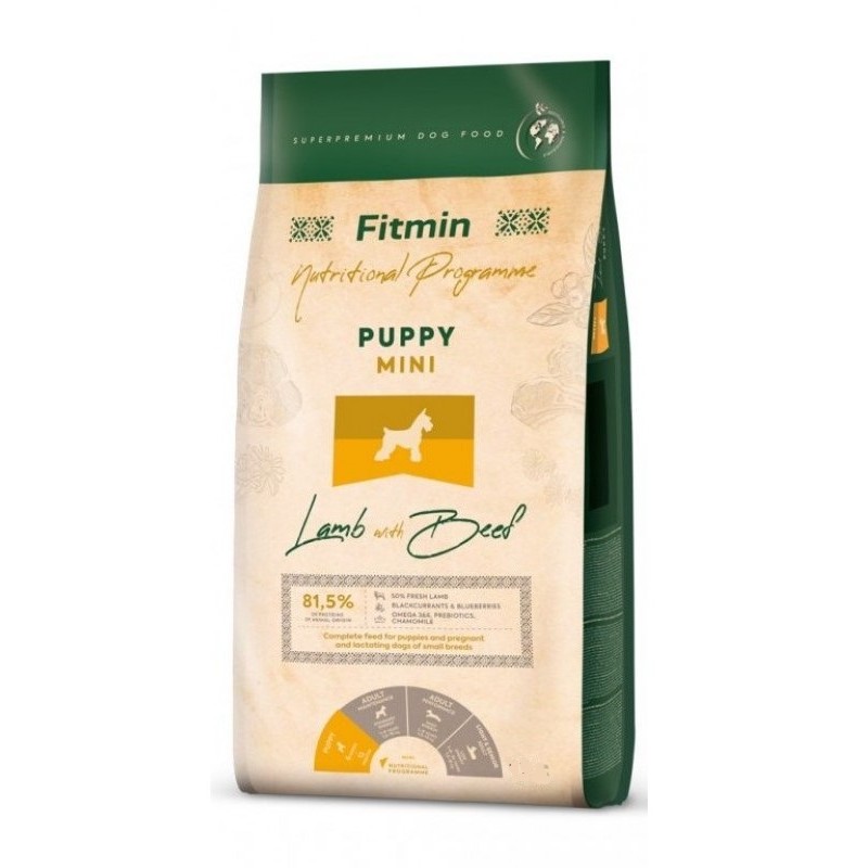 Fitmin Mini puppy lamb and beef 2,5 kg