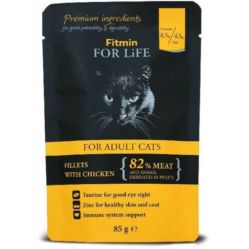 Fitmin For Life Adult fillets chiken 85g
