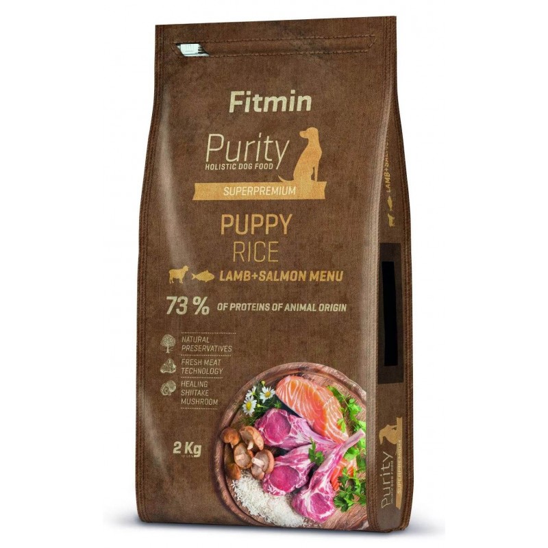 Fitmin Purity Rice Puppy Lamb&Salmon 2kg
